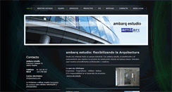 Desktop Screenshot of ambarq-estudio.com